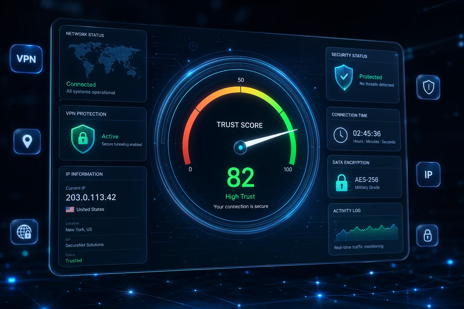 Замер Trust Score.