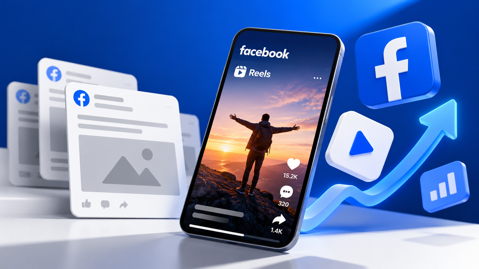 Продвижение Facebook Reels — рост просмотров и охватов видеоконтента