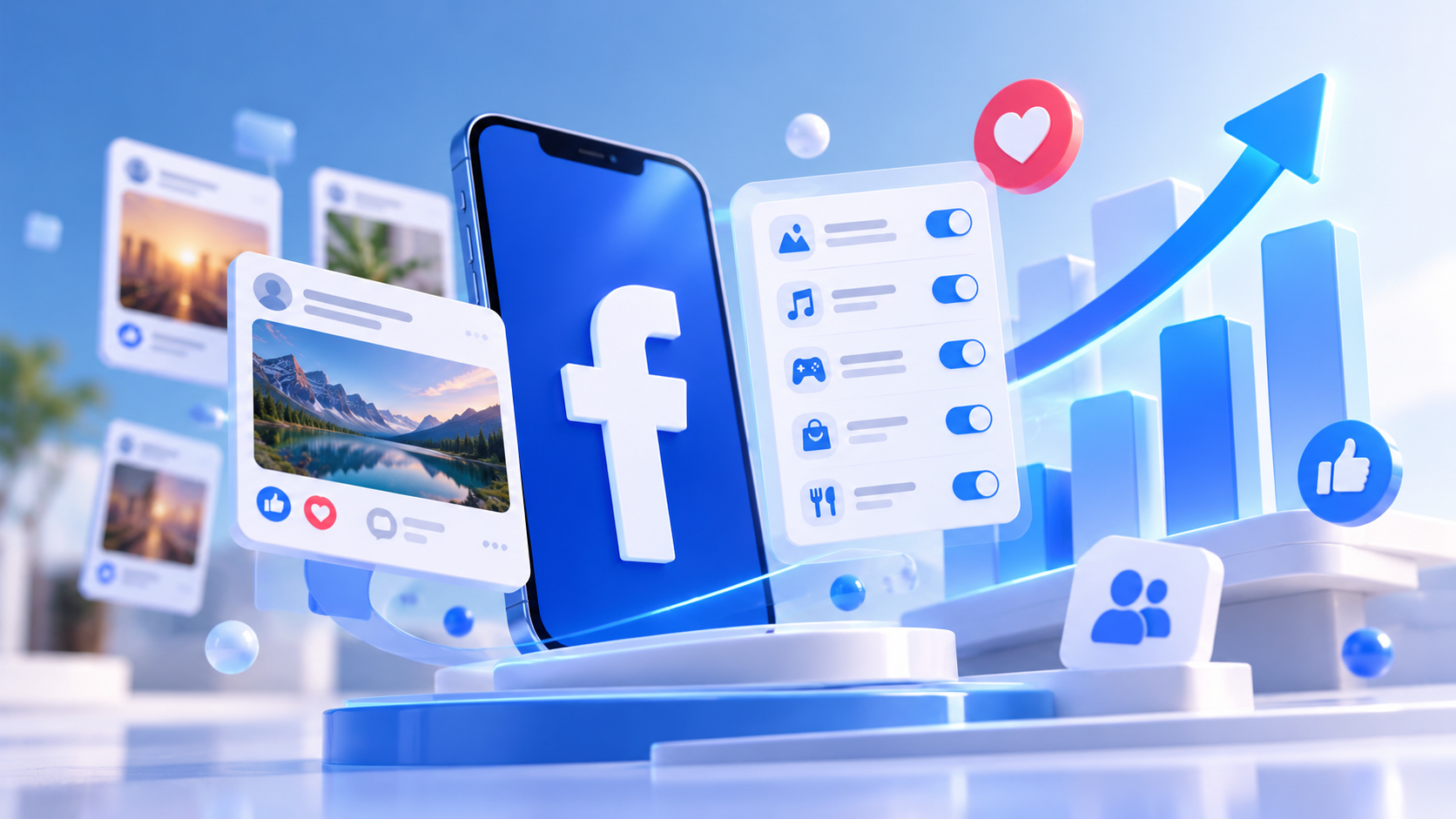 Продвижение Facebook в 2026 году: настройка рекомендаций, просмотры и рост охватов